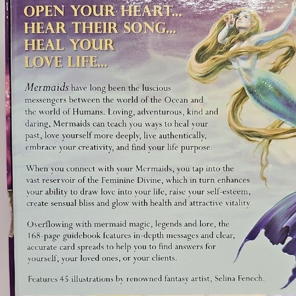 Oracle of the Mermaids Majical Messages of Healing Love and Romance Card Deck - Picture 3 of 6